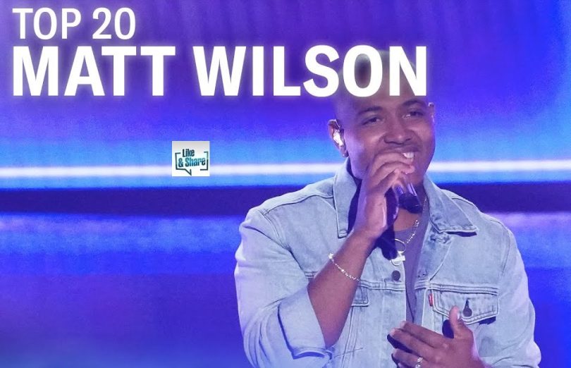 Matt Wilson American Idol Top 20 Performance Highlights 23 April 2023