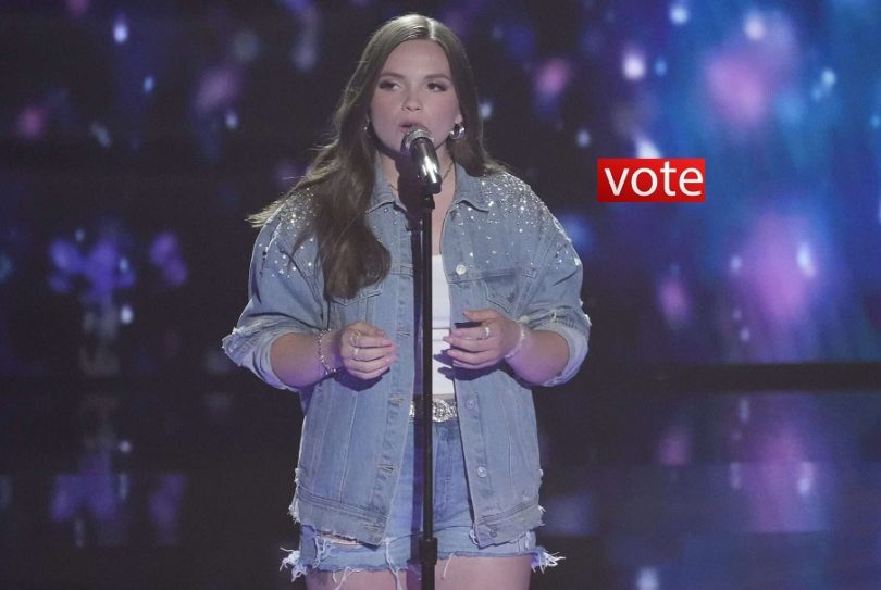 Vote Megan Danielle Top 12 Vote Number American Idol Voting App