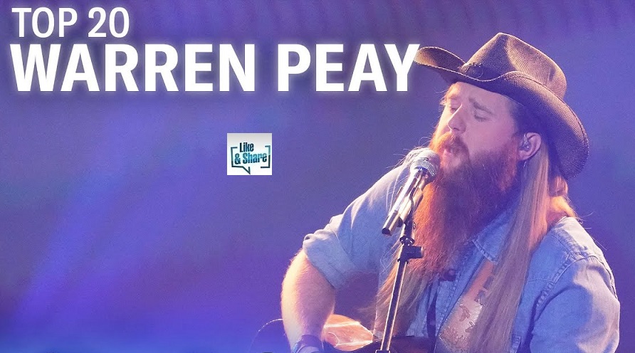 Warren Peay American Idol Top 20 Performance Highlights 23 April 2023