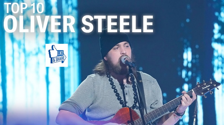 Oliver Steele American Idol Top 10 Performance (Georgia on My Mind) 30 April 2023