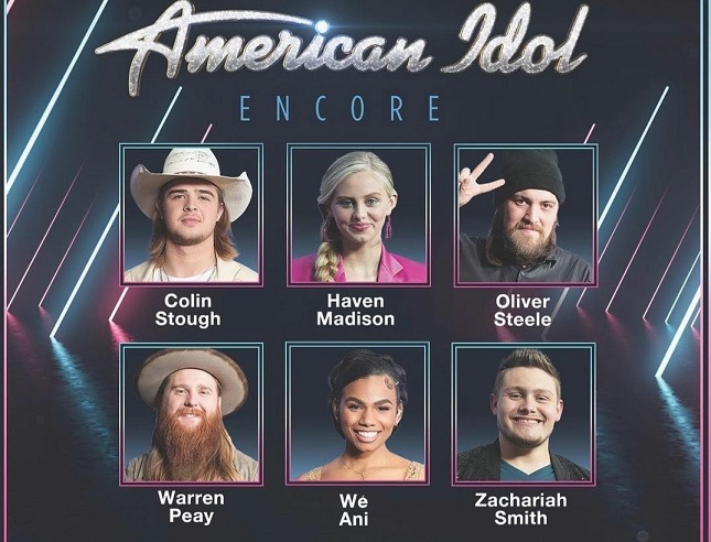 American Idol 2023 Encore Vote for Your favourites to Sing on Kelly and Mark Live