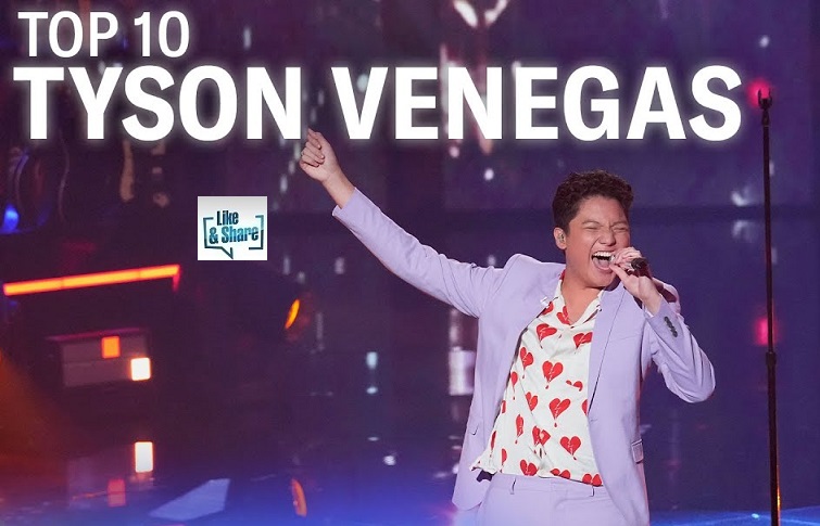 Tyson Venegas American Idol Top 10 Performance (For Once In My Life) 30 April 2023