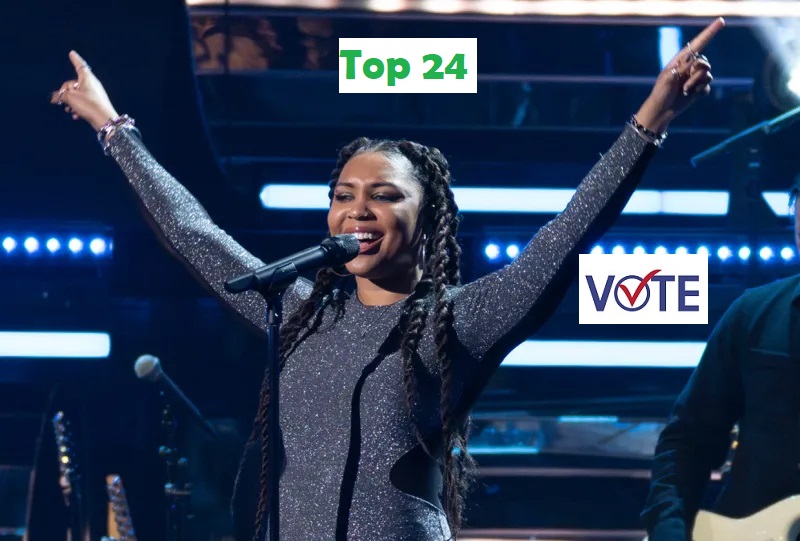 Jayna Elise American Idol 2024 Top 24 Vote Text 7 April 2024