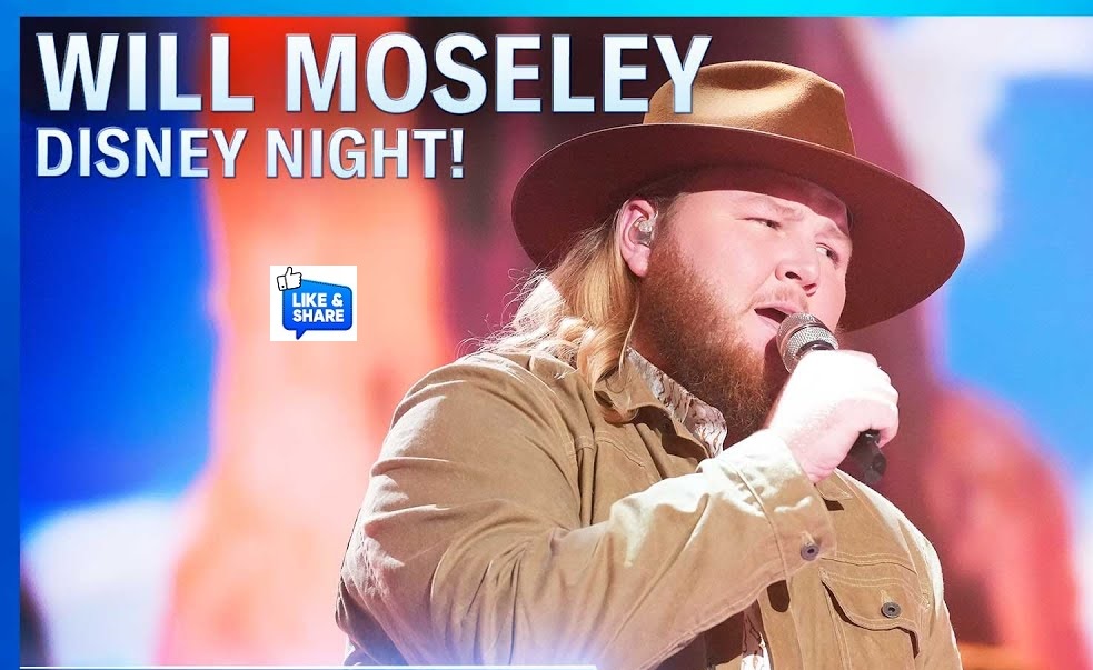 Will Moseley American Idol Disney Night Performance Highlights 12 May 2024