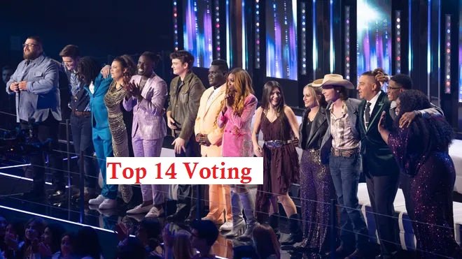 American Idol 2025 Top 14 Episode Voting Text Numbers 27 April 2025