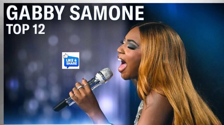 Gabby Samone American Idol 2025 Top 12 Performance Video Highlights