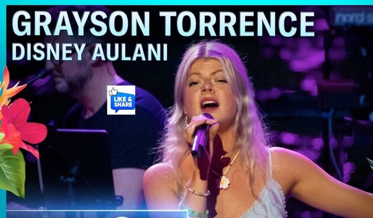 Grayson Torrence American Idol 2025 Disney Aulani Performance 14 April 2025