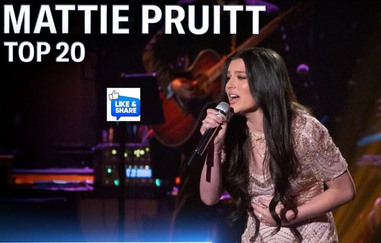 Mattie Pruitt American Idol 2025 Top 20 Performance 20 April 2025
