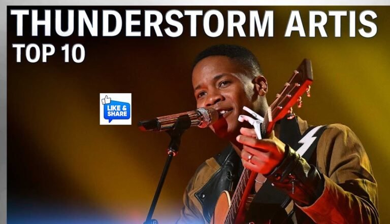 Thunderstorm Artis American Idol 2025 Top 10 Performance Video Highlights