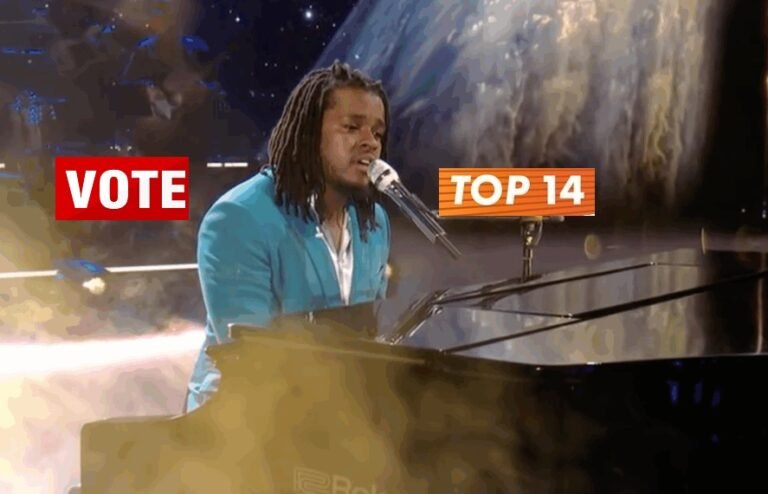 Vote Desmond Roberts American Idol Top 14 Voting Text Numbers 27 April 2025