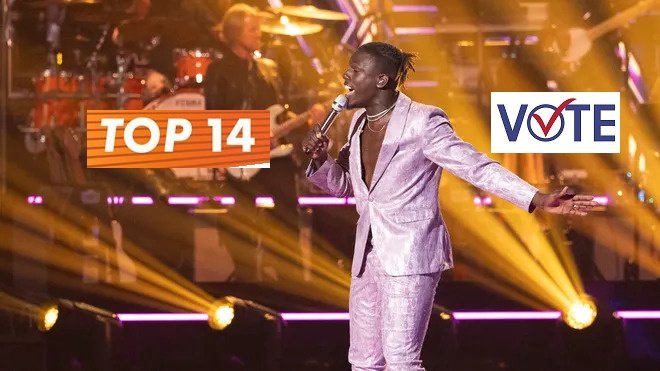 Vote Jamal Roberts American Idol Top 14 Voting 27 April 2025