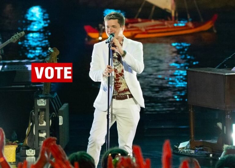 Vote Josh King American Idol Top 14 Voting Text Numbers 27 April 2025