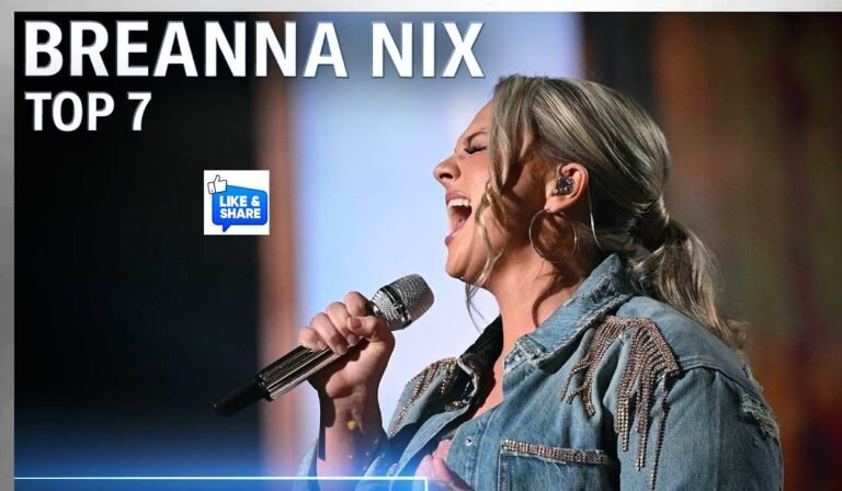 Breanna Nix American Idol 2025 Top 7 Performance Video Highlights ("Independence Day" by Martina McBride)