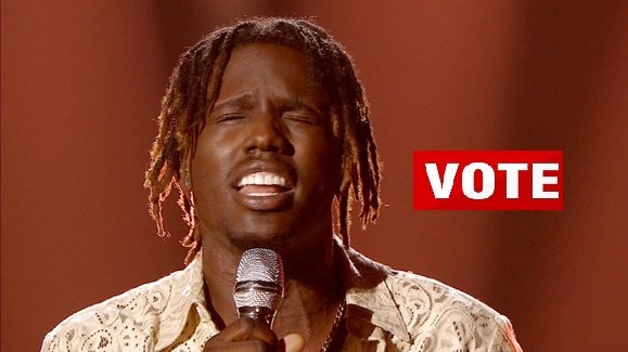 Vote Jamal Roberts American Idol 2025 Top 10 Episode 4 May 2025 Text Number Voting App