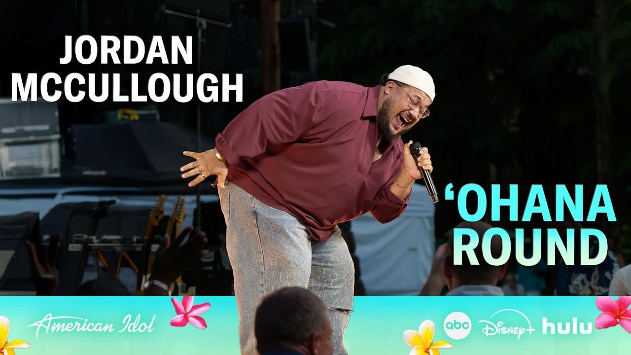 Jordan McCullough American Idol Ohana Round Performance 9 March 2026