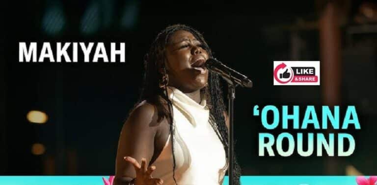 Makiyah American Idol Ohana Round Performance 9 March 2026