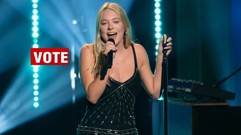 Vote Ruby Rae American Idol Top 20 Text Number 23 March 2026